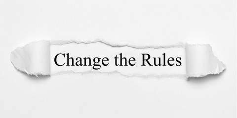 Change the Rules
