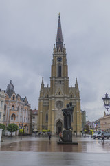 Fototapeta na wymiar Serbia kościół 