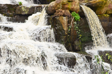 Waterfall in Virginia watre England