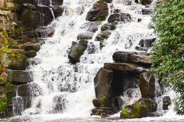 Waterfall in Virginia water England