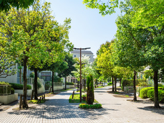 閑静な住宅街