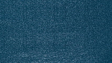 Shiny metallized dark turquoise foil textured surface for background