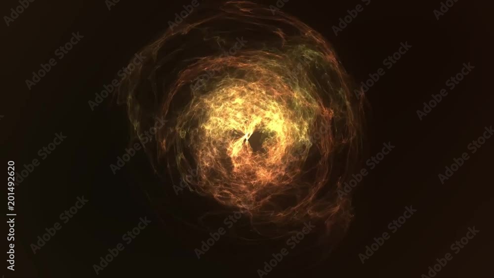 Poster abstract fiery sphere background with luminous swirling backdrop. glowing sphere. shine round frame 