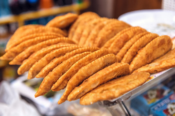 delicious fried chebureks