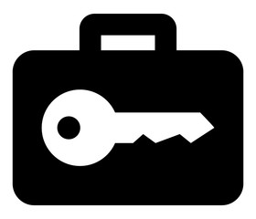Luggage storage icon