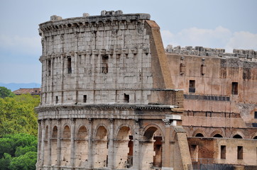 The Colosseum in Rome, Italy