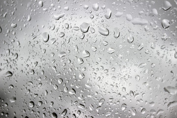 rain drops on glass