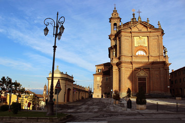 church in fossano city