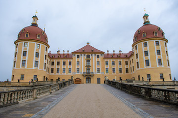 Fototapeta na wymiar Castle Moritzburg, Germany near Dresden
