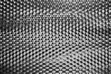 Hexagon metal wall texture background