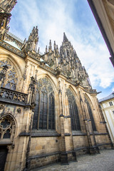 Fototapeta na wymiar Saint Vitus's Cathedral in Prague