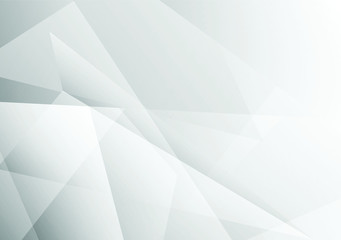 Abstract geometric white and gray background
