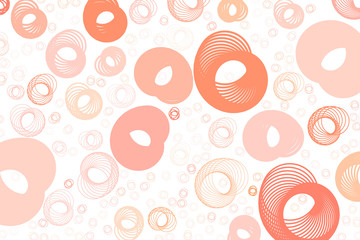 Abstract colored springs shape pattern. Design, template, concept & web.