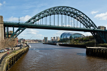 Fototapeta na wymiar Newcastle upon Tyne
