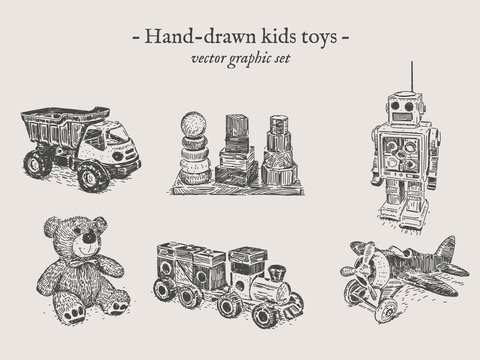 Toys hand-drawing set