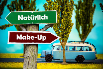 Fototapeta premium Schild 308 - Natürlich