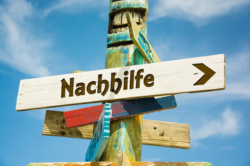 Schild 282 - Nachhilfe