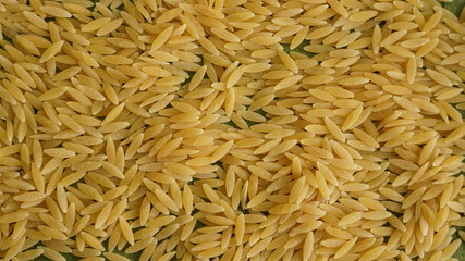 Uncooked “Greek” pasta.