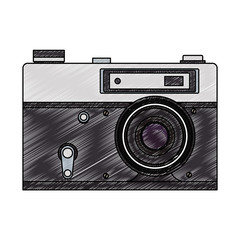 Photographic camera symbol vector illustration graphic design
