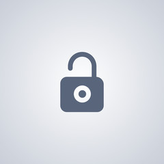 Open lock icon