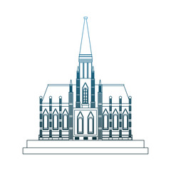 Obraz premium Sacred family monument vector illustration graphic design