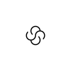 SS logo icon monogram