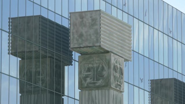 Sculptures at the Supreme Court of Poland, Warsaw