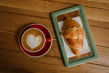 Coffee on table