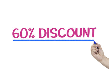 60% percent discount