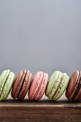 Different kinds of macaroons