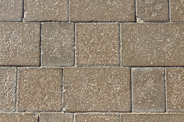 Road large tiles. Background. Texture.
