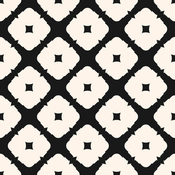 Ornamental seamless pattern. Vector geometric texture with square shapes