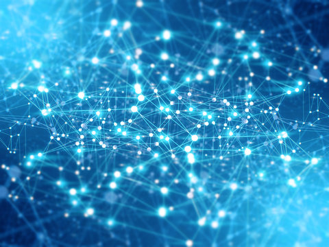 cloud storage security information, data deep learning hologram ai technology robotic, futuristic cyber network system online