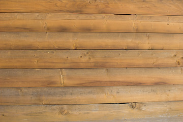 Yellow wood planks background