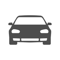 Obraz na płótnie Canvas car. single vector icon car on white background. vector illustration