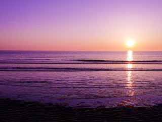 A purple sunset 