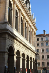Fototapeta premium view of Lyon