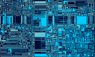 blue hi-tech abstract texture