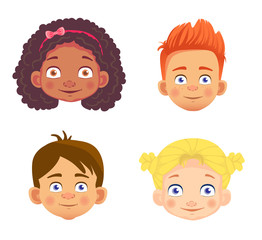 emotions of a childs face