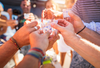Outdoors party