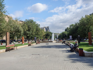 Square in center of Yerevan