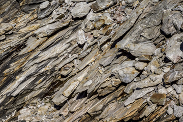 Graue Sedimentgesteine im Detail