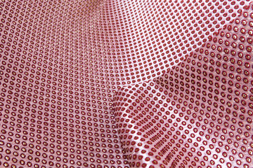 texture of the fabric, side, background of fabric in the highlight.