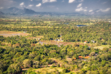 Obraz premium View from Sigiriya.