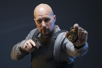 Law Enforcement Agent Studio Shoot