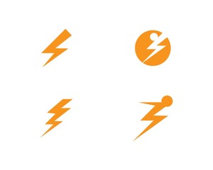 Lightning Logo Template