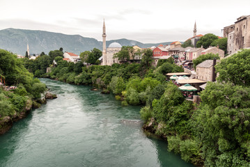 Old and beautiful city with beautiful nature