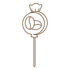 Outline coffee symbol