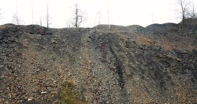Bergbau Halde Mansfelder Land