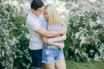 Fototapeta premium couple in nature